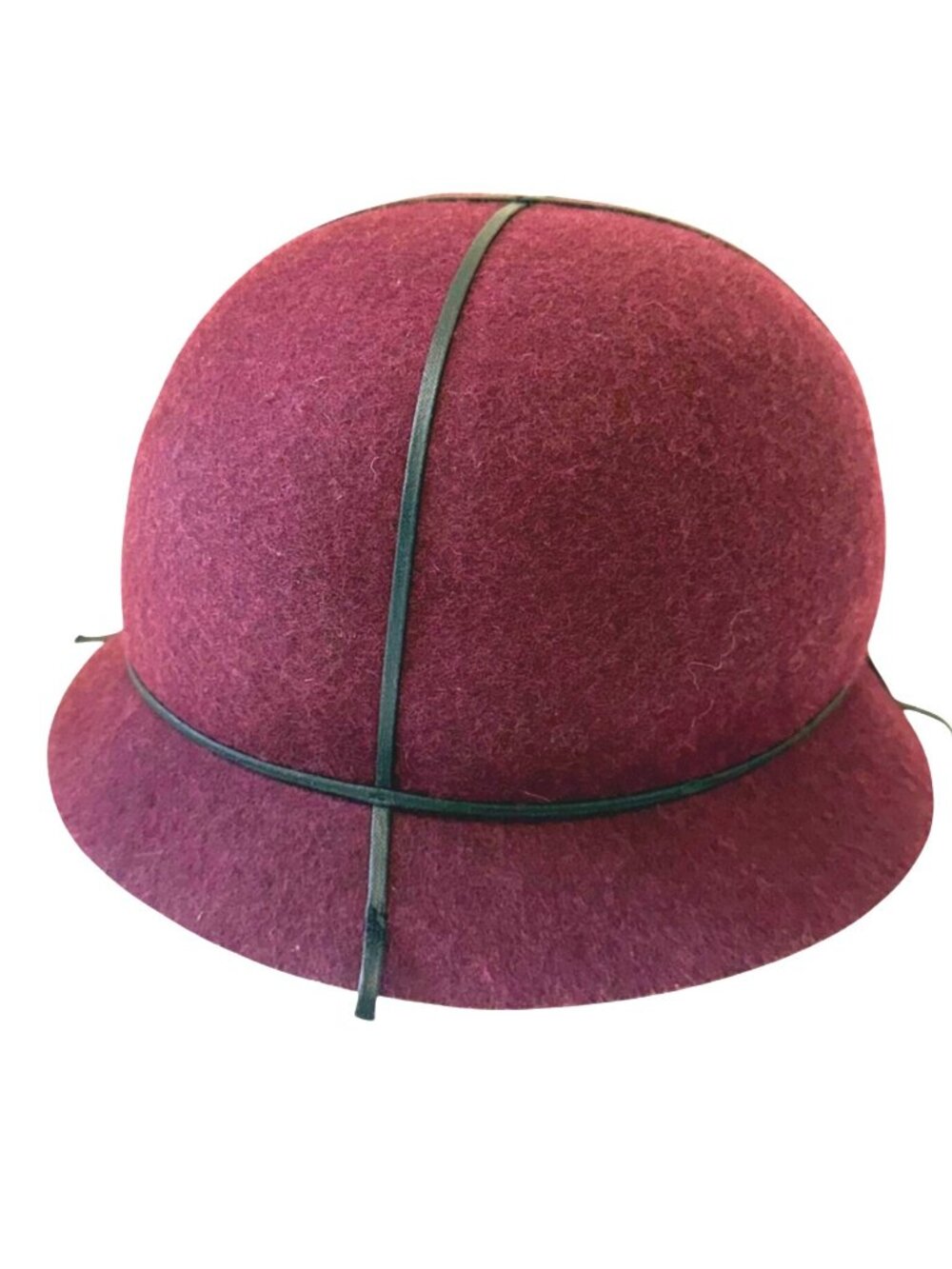 Alessandra Bacci Scarpellini Women's Cloche Hat Felt Wool Vintage  Italy